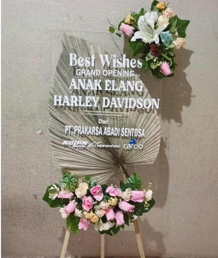 Papan Akrilik Ucapan Grand Opening Klojen Malang